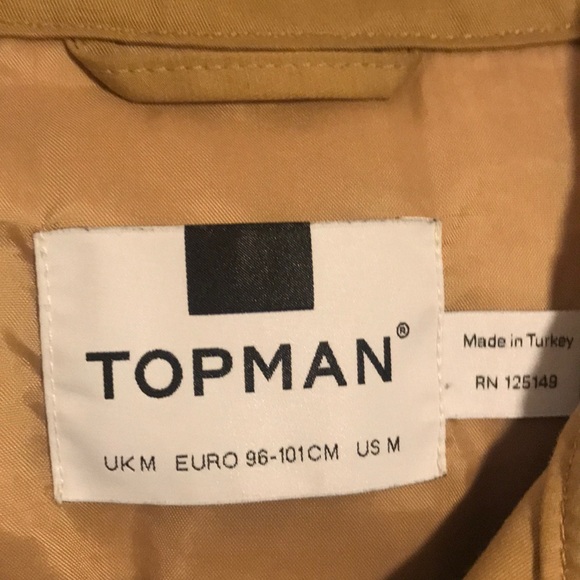 Tan Topman jacket - Picture 3 of 4